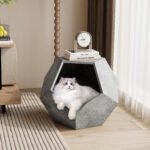 Pet  Cat Litter Side Table MDF Multi functional Furniture - Image 4