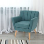 Mid Century Modern Fabric Club Chair