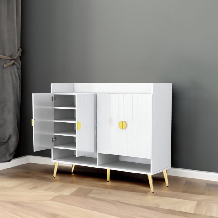 U-Can shoe cabinet with door, 10 layers with adjustable shelves - Image 3