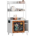 Graffiti with 2 storage racks and 1 door cat litter box shell - Image 10