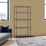 Metal wire rack storage rack adjustable rack, vertical storage rack unit