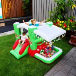 Jump and Slide Inflatable Bouncer for Kids Complete Set