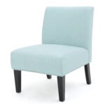 Accent Paten minimalist Chair Light Blue - Image 4
