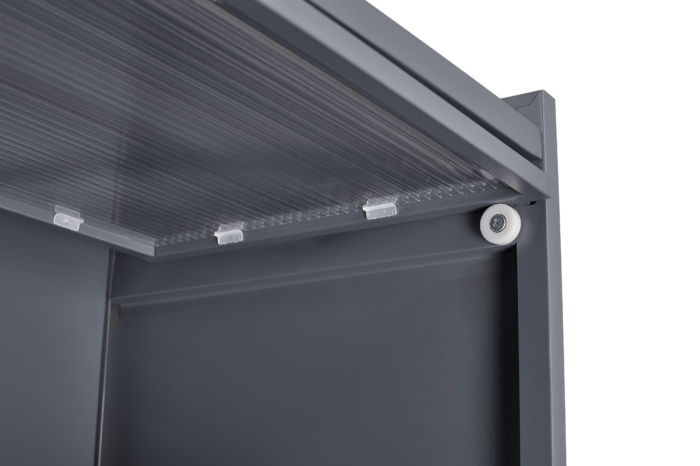 3 Tier Pantry Storage Cabinet Baker Racks for Kitchen with Storage Kitchen Pantry Storage Cabinet Microwave Rack Storage Rack - Image 15