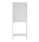 Over-The-Toilet Bathroom Shelf Organizer, White - Image 7