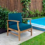Perla Club Chair Blue - Image 4