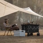 Collapsible Folding Wagon Push Pull Foldable Beach Wagon Cart - Image 2