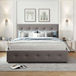 Upholstered Platform Bed with 2 Drawers and 1 Twin XL Trundle Queen Size - Image 2
