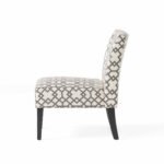 Accent Paten minimalist Chair White/Gray - Image 7