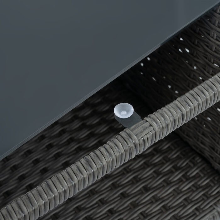 Patio Rattan Furniture 5 pieces Set - Image 18