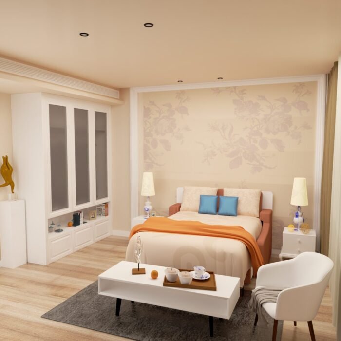 Full size Morden Deisgn vertical Murphy bed with sofa and drawers - Image 11