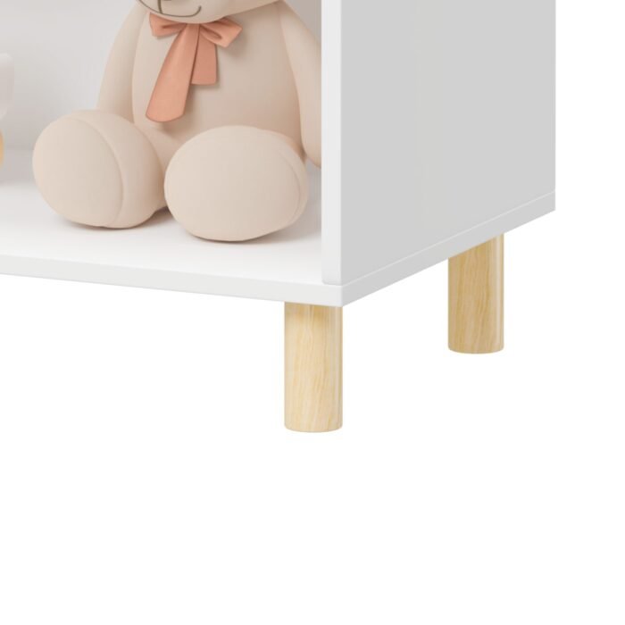 Kids 3-Tier Bookcase  Children's  Display and Toy Storage Cabinet Organizer - Image 12