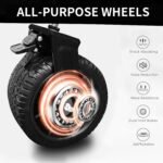 Collapsible Folding Wagon Push Pull Foldable Beach Wagon Cart - Image 13