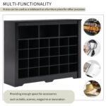 Sleek Design 24 modern  shoe cabinet with curved base - Image 7