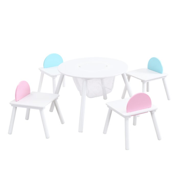 Children's panel table with 4 chairs - Image 2