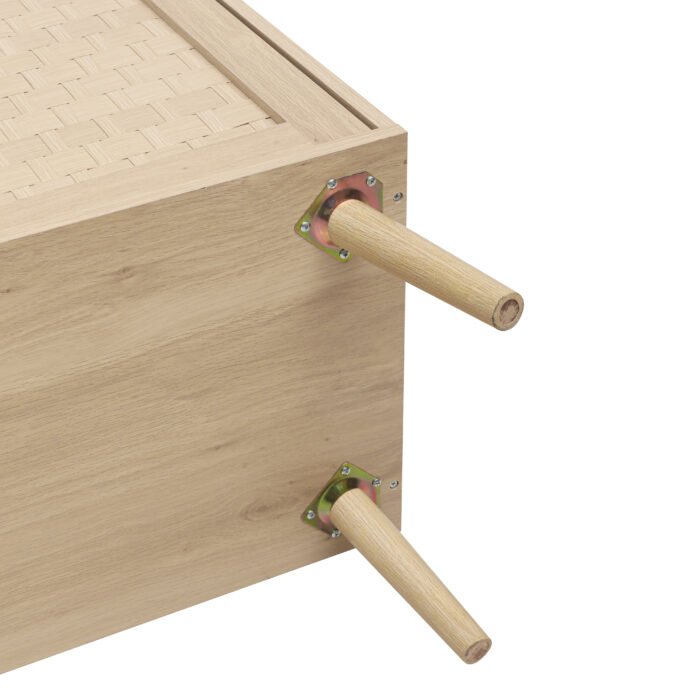 4 Door Accent Cabinet Buffet with Adjustable Shelf - Image 24