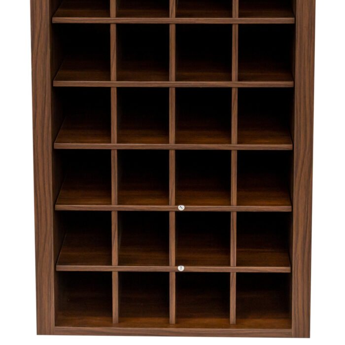 brown walnut color modular 32 wine bar cabinet Buffet Cabinet - Image 10