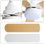 42" Modern Ceiling Fan With 3 Color Dimmable Light 5 Blades and Remote Control - Image 6