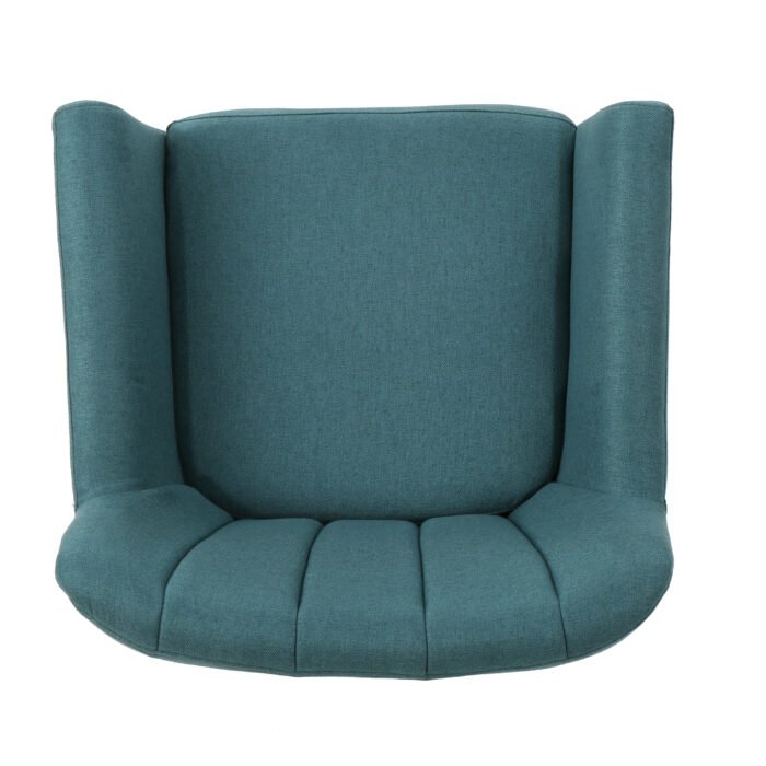 Mid Century Modern Fabric Club Chair - Image 10
