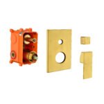 Shower System with Shower Head, Hand Shower Slide Bar  Bodysprays Shower Arm  Hose Valve Trim - Image 18