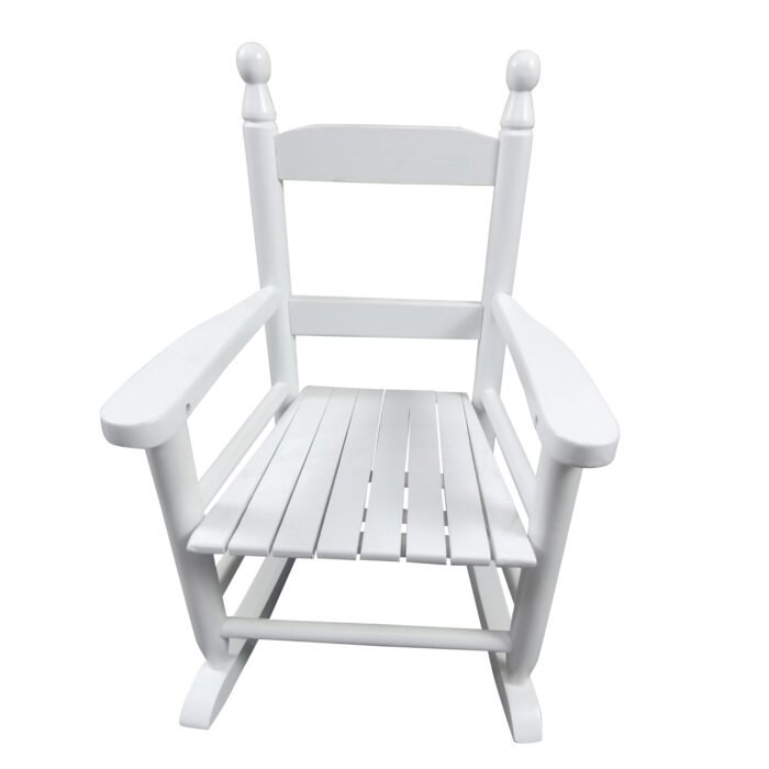 Children's rocking white chair- Indoor or Outdoor - Image 2