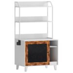 Graffiti with 2 storage racks and 1 door cat litter box shell - Image 11