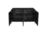 Carving 4 door panel buffet with adjustable shelves - Image 12