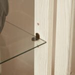 Dual door Curio cabinet with tempered glass doors - Image 16