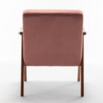 Mid-Century Modern Chair with Solid Wood Frame - Image 4