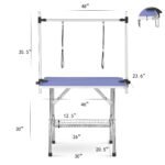 Large Size Pets Grooming Table with Adjustable Arm and Clamps (46) - Image 3