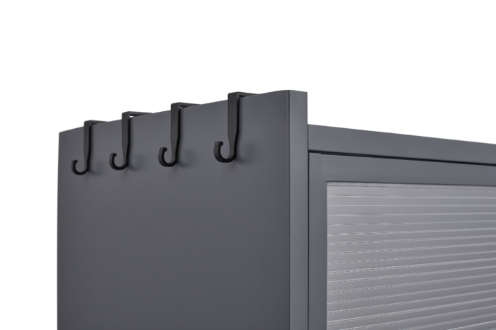 3 Tier Pantry Storage Cabinet Baker Racks for Kitchen with Storage Kitchen Pantry Storage Cabinet Microwave Rack Storage Rack - Image 18