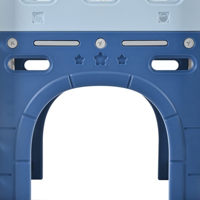 9 in 1 Toddler Slide Set for Toddlers Ages 1+ with Basketball Hoop, Tunnel and Storage Space, Pirate Ship and Themed Slide - Image 16