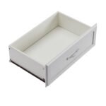 Bedroom dresser 9 drawer long with antique handles wood chest - Image 10