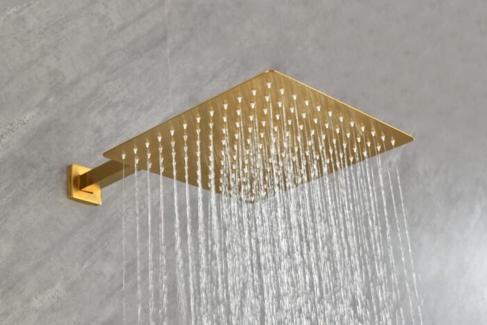 Shower System with Shower Head, Hand Shower Slide Bar  Bodysprays Shower Arm  Hose Valve Trim - Image 20