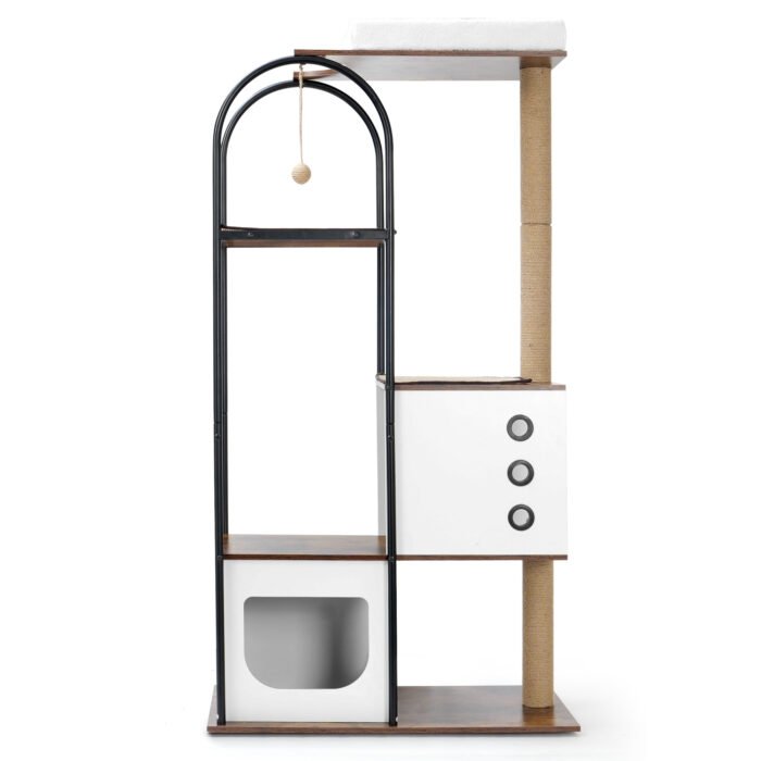 Cat climbing frame, Tree, Tower, Multi-Level Cat Condo - Image 8