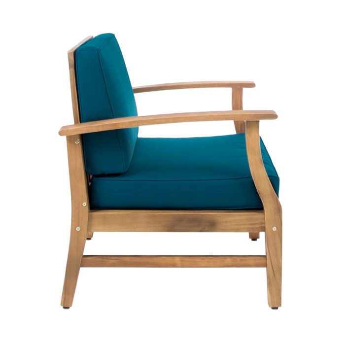 Perla Club Chair Blue - Image 7
