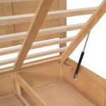 Full Size Wood Platform Bed with Underneath Storage and 2 Drawers Wooden - Image 15