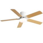 42" Modern Ceiling Fan With 3 Color Dimmable Light 5 Blades and Remote Control - Image 8