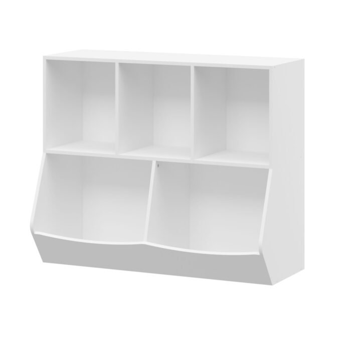Kids Bookcase with Collapsible Fabric Drawers - Image 7