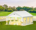 Sannwsg Heavy Duty Party Tent with Removable Side (10x20FT) - Image 2