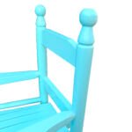 Children's rocking light Light Blue chair- Indoor or Outdoor - Image 10