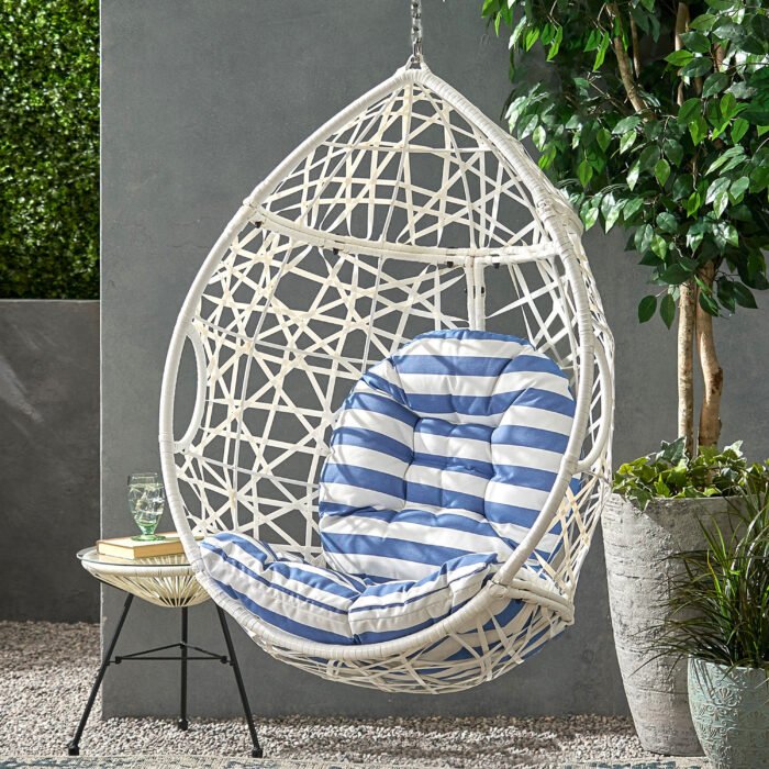 Marlin Hanging Egg Chair-Basket - Image 2
