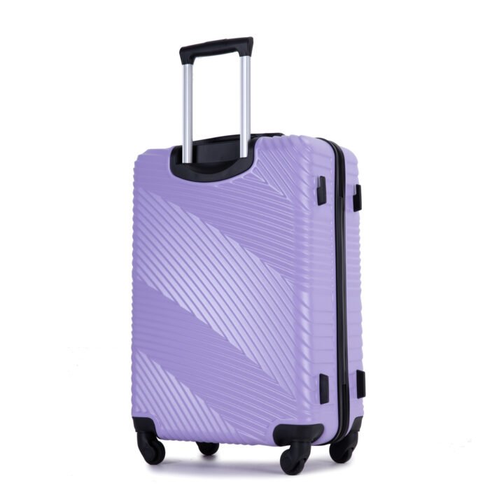 3 Piece Luggage Sets with Two Hooks Spinner Wheels (20/24/28) - Image 13