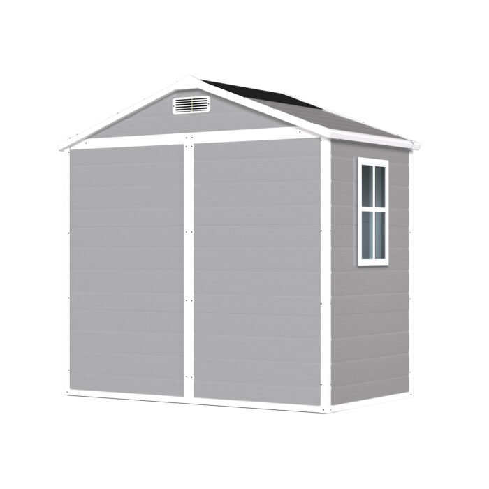 Resin Weather Resistant Outdoor Storage Shed with Floor (6'x4.4') - Image 18