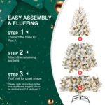 6FT PVC Memory Wire Christmas tree - Image 4