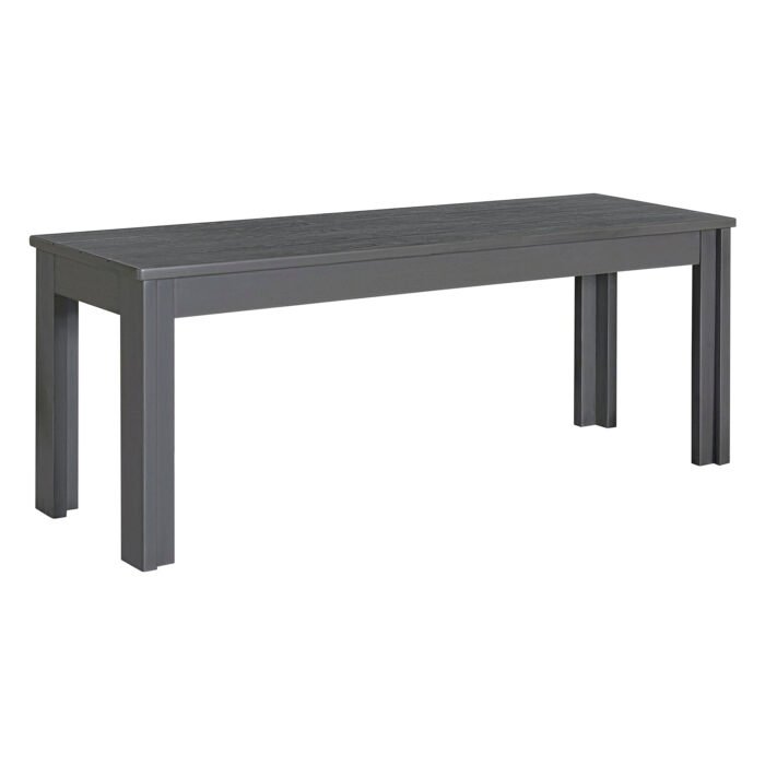 3-piece retro rectangular stand table and 2 wooden stools - Image 23