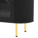 U-Can Modern TV Stand with 4 Cabinets and Metal Legs and Handles (up to 80 Inches) - Image 13