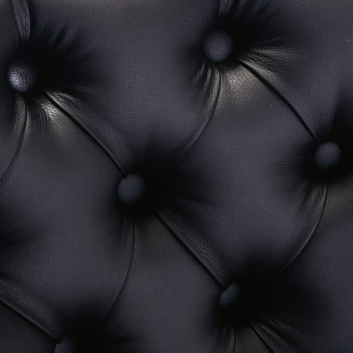 Tufted Solid Wood Contemporary PU and Velvet Upholstered Dining Chair (Set of 2) - Image 15