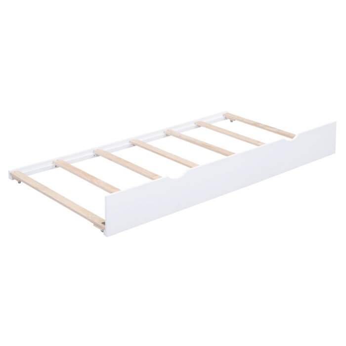 Twin Size Daybed with Storage Shelves and USB Ports and Twin Size Trundle - Image 21