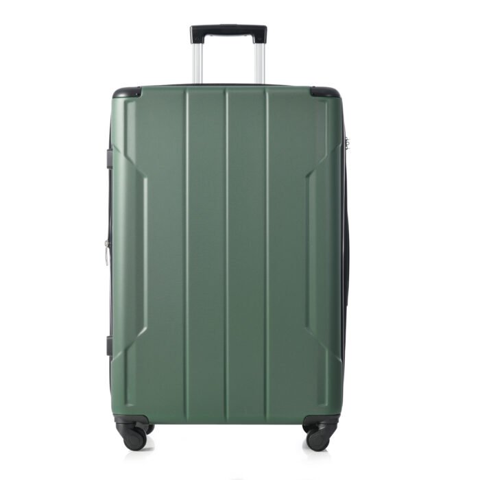 Hardshell Expandable Lightweight Single Luggage with TSA Lock (28) Green - Image 12